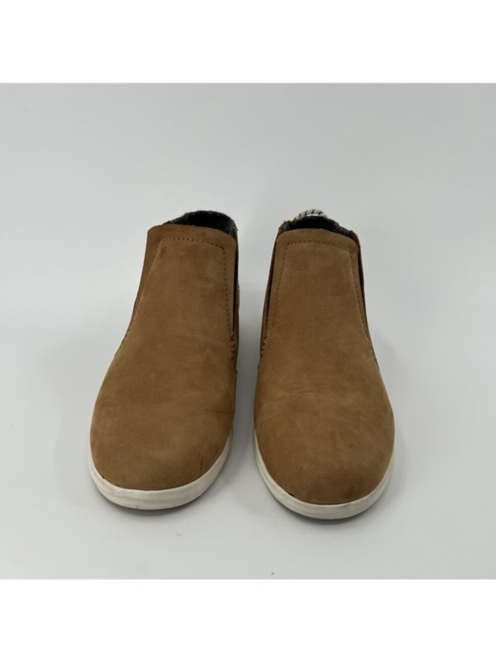 OluKai Hawai'iloa Manu Hope Slip On Boots Waterproof Leather Brown Women Size 7 - Picture 10 of 13